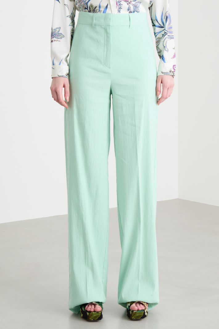 Wide-leg trousers Intrend - 2