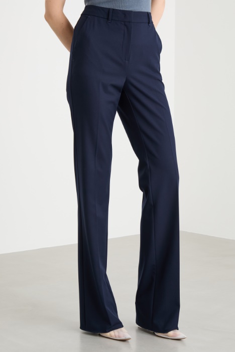 Pantalone dritto con tasche