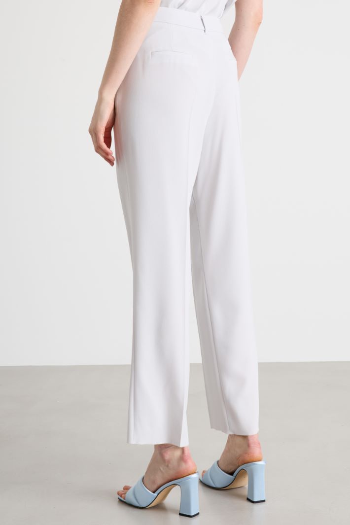Straight-fit cady trousers Intrend - 4