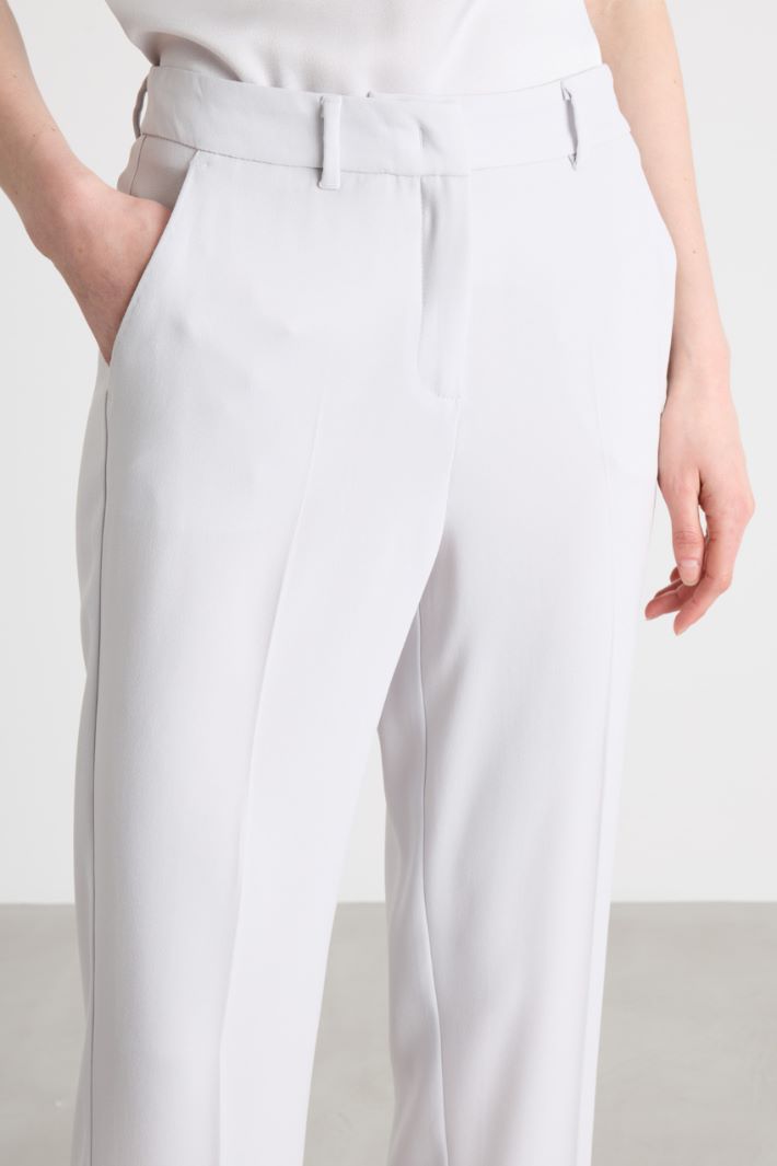 Straight-fit cady trousers Intrend - 3