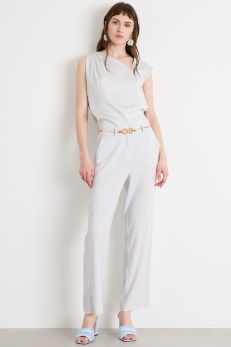 Straight-fit cady trousers Intrend
