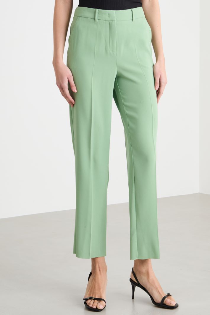 Straight-fit cady trousers Intrend - 2