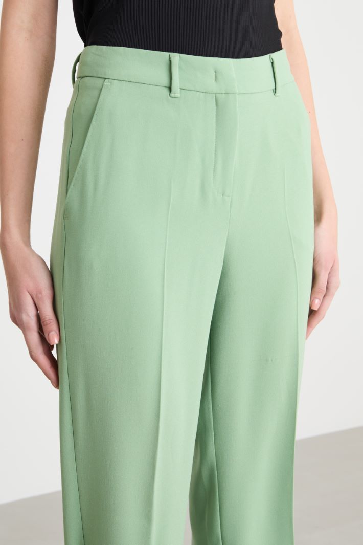 Straight-fit cady trousers Intrend - 3