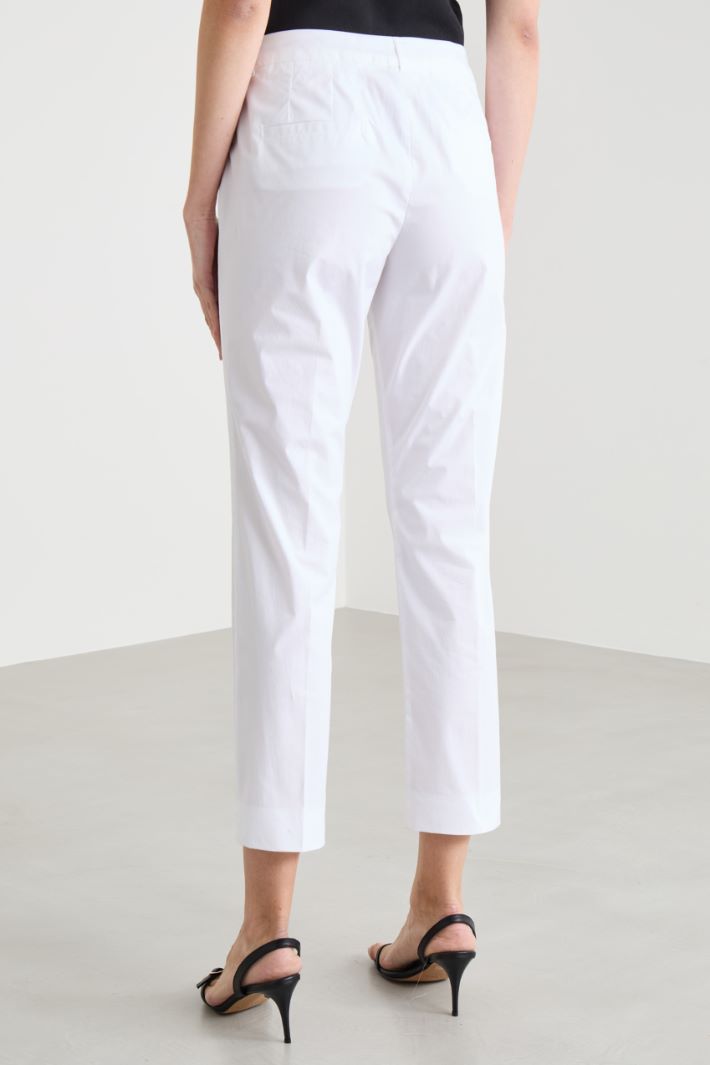 Stretch Cigarette Trousers Intrend - 4