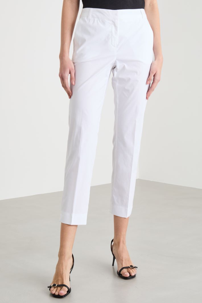 Stretch Cigarette Trousers Intrend - 2