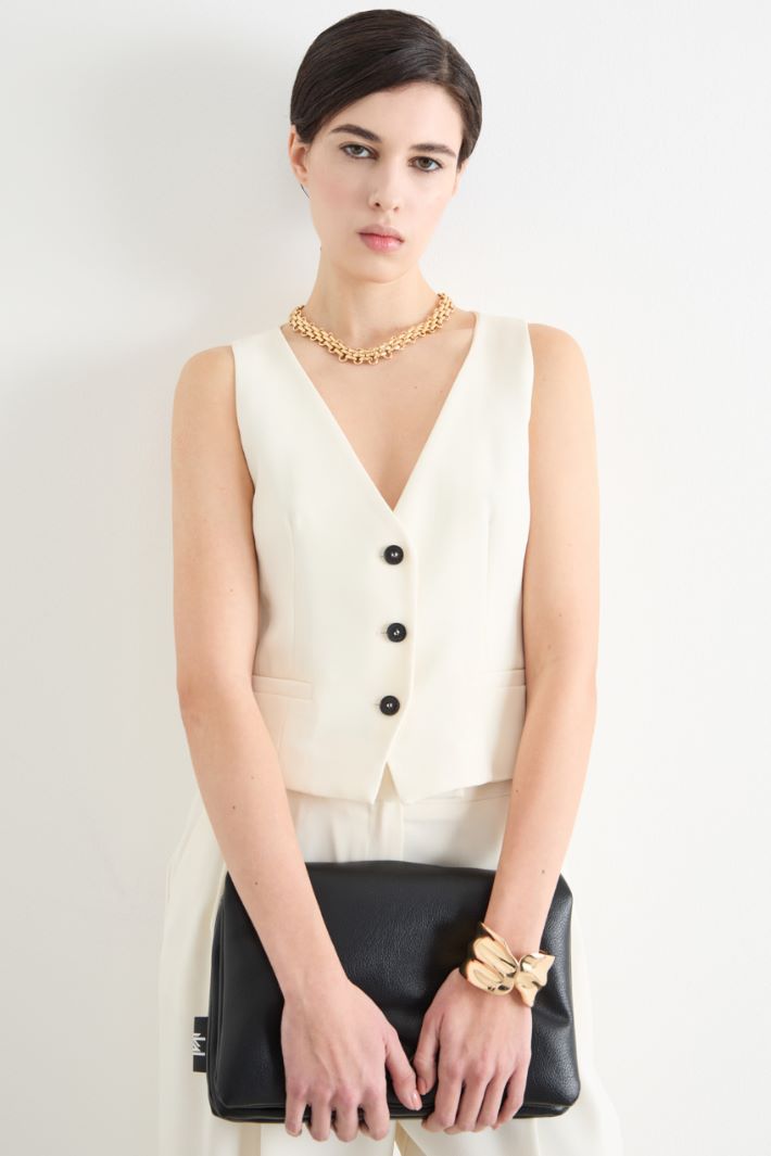 Fitted waistcoat with pockets Intrend - 2