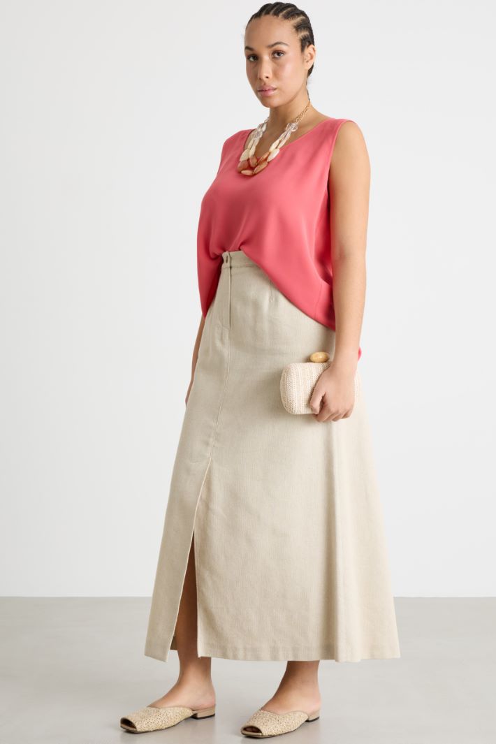 Top in georgette Intrend