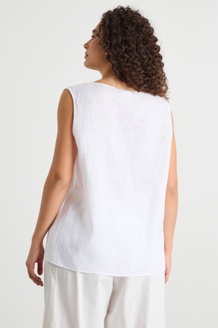 Top ampio in tessuto leggero Intrend - 4