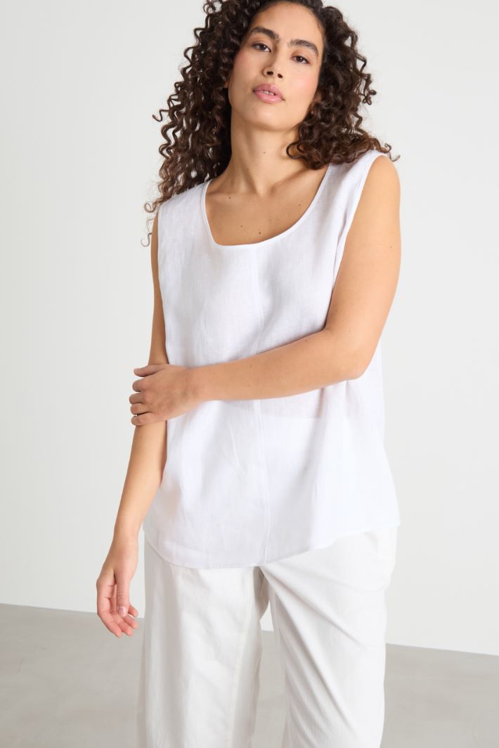 Top ampio in tessuto leggero Intrend - 2
