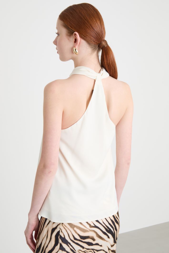 Lightweight satin top Intrend - 4