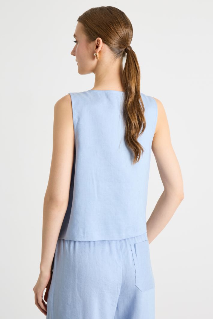 Tie-fastening top Intrend - 4