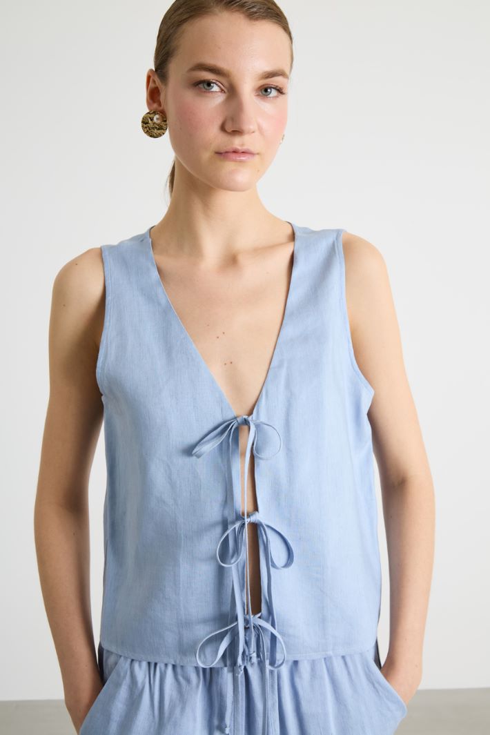 Tie-fastening top Intrend - 2