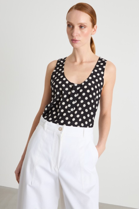 Crepe de Chine Top Intrend