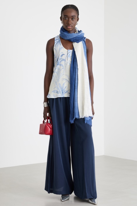 Top in crepe de chine Intrend