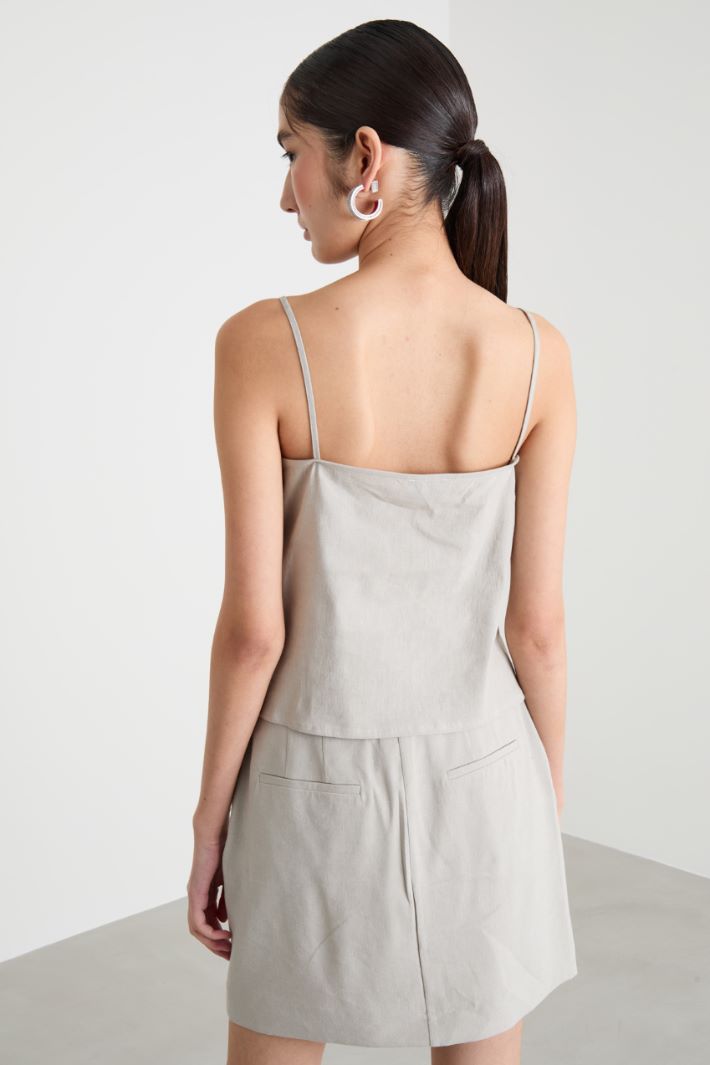 Floral embroidered top Intrend - 4