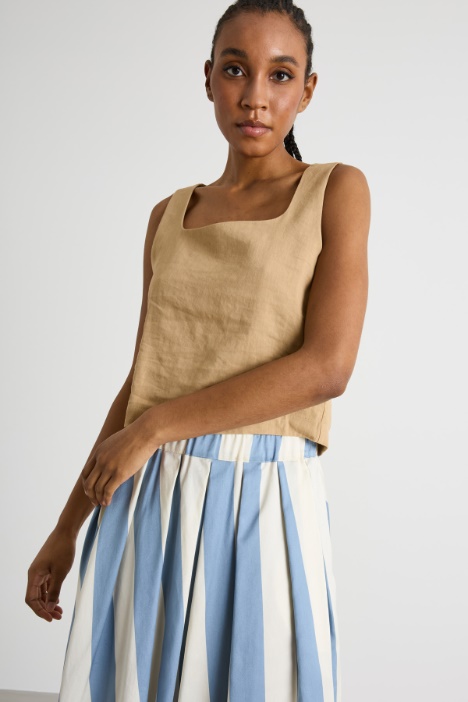 Square-neck boxy top Intrend