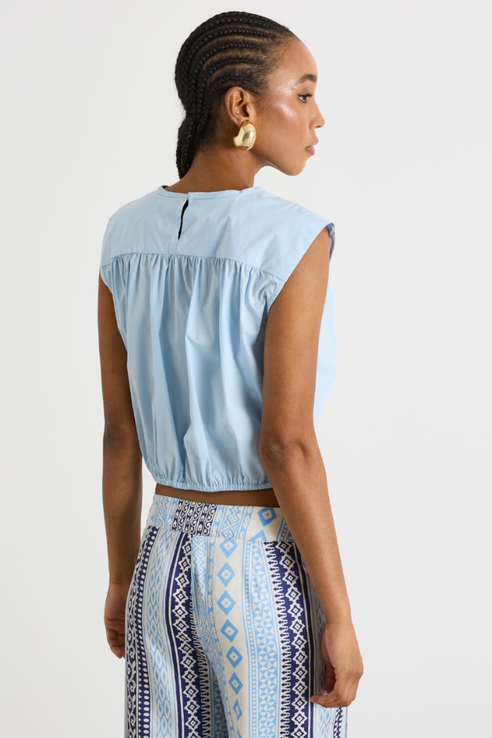 Drawstring top Intrend - 4