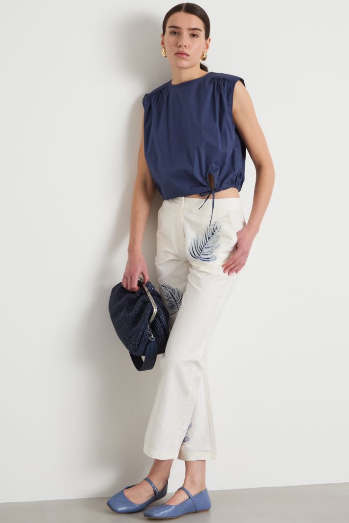 Drawstring top Intrend