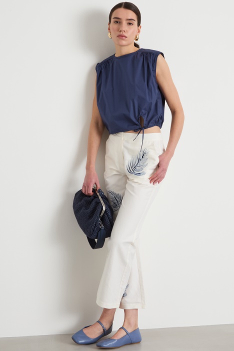 Drawstring top Intrend