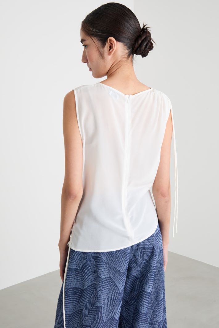 Drawstring top Intrend - 4