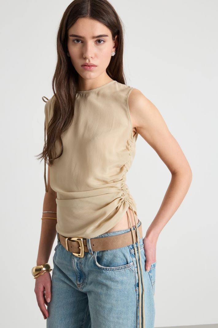 Drawstring top Intrend - 2