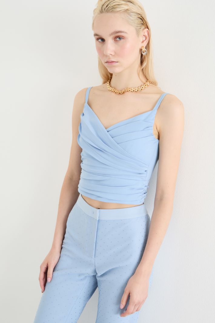 Fitted ruched top Intrend - 2
