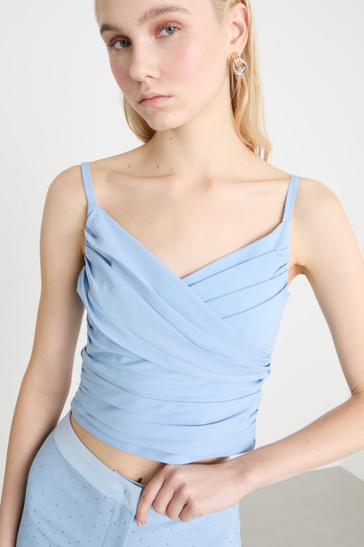 Fitted ruched top Intrend - 3
