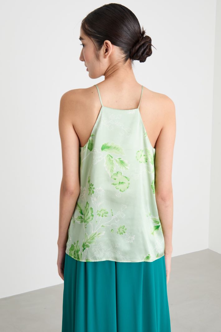 A-line silk top Intrend - 4
