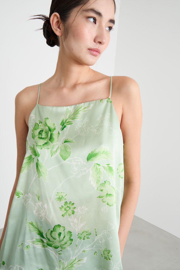 A-line silk top Intrend - 3