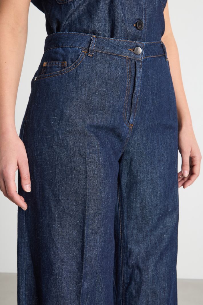Jeans a palazzo Intrend - 3