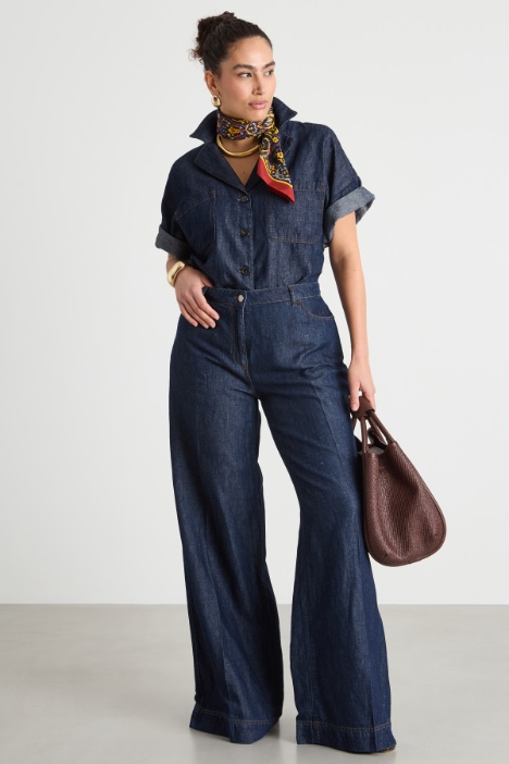 Jeans a palazzo Intrend