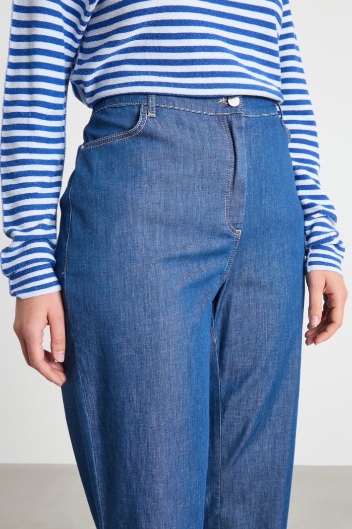 Elasticated-back jeans Intrend - 3