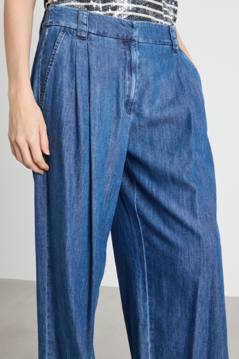 Vaqueros oversize con pinzas