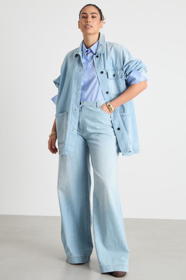 Jeans a palazzo Intrend