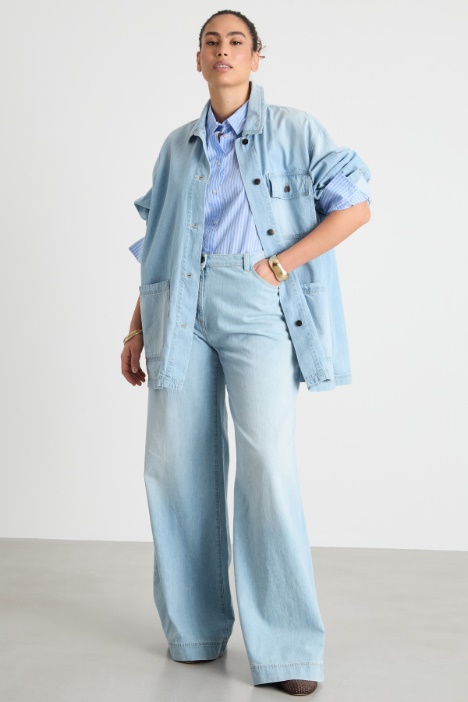 Jeans a palazzo Intrend