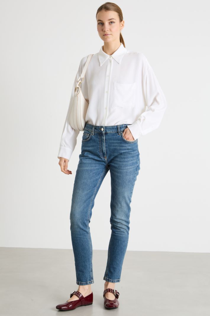 High-Waisted Skinny Jeans Intrend