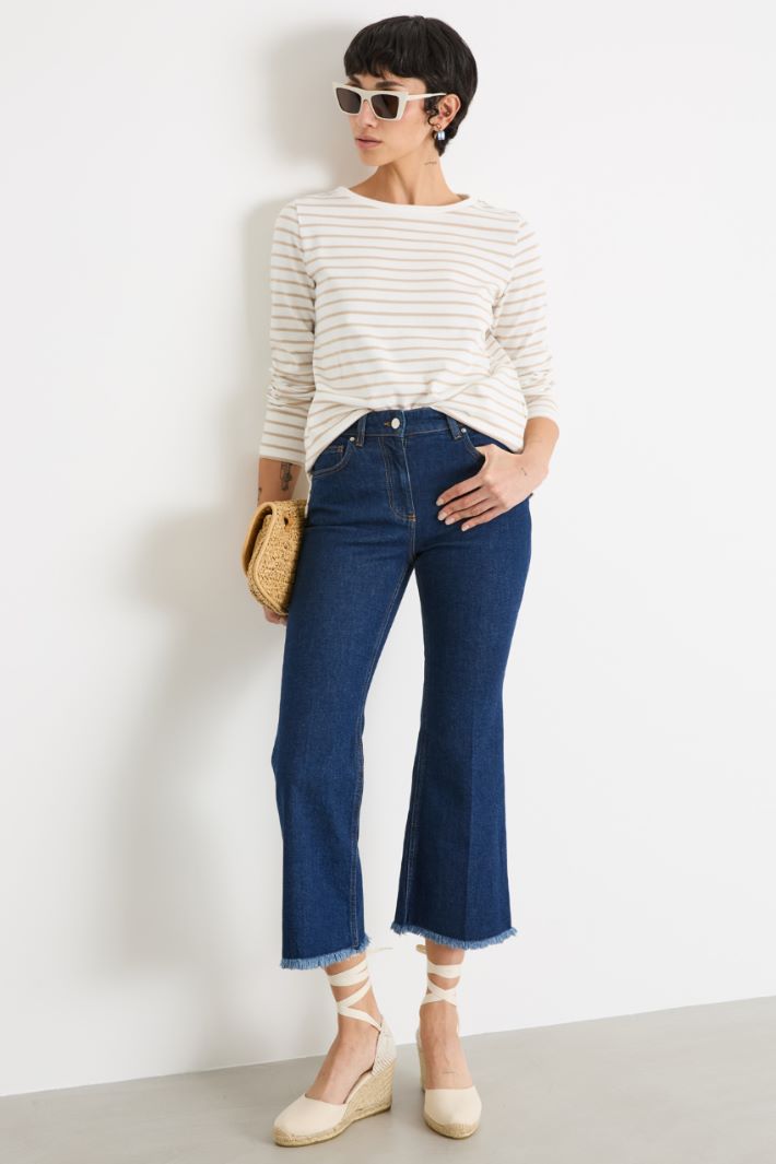 Cropped flared jeans Intrend