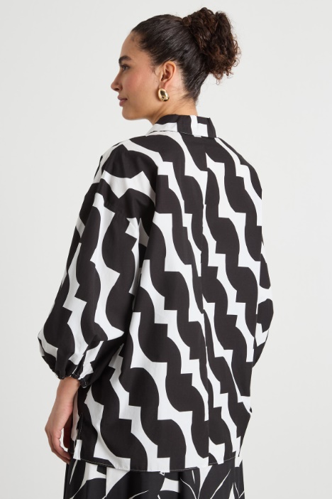 Casacca con maniche a tre quarti