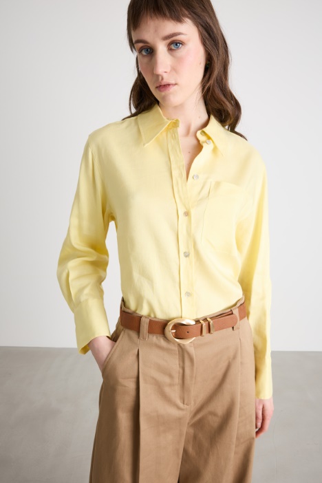 Flowing asymmetric shirt Intrend