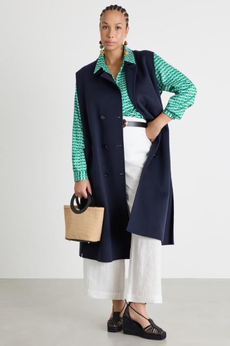 Printed twill blouse Intrend