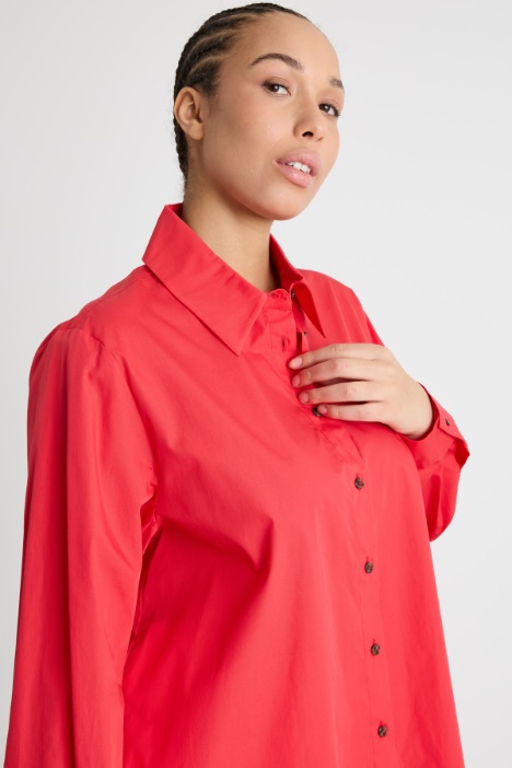 Blusa de popelina