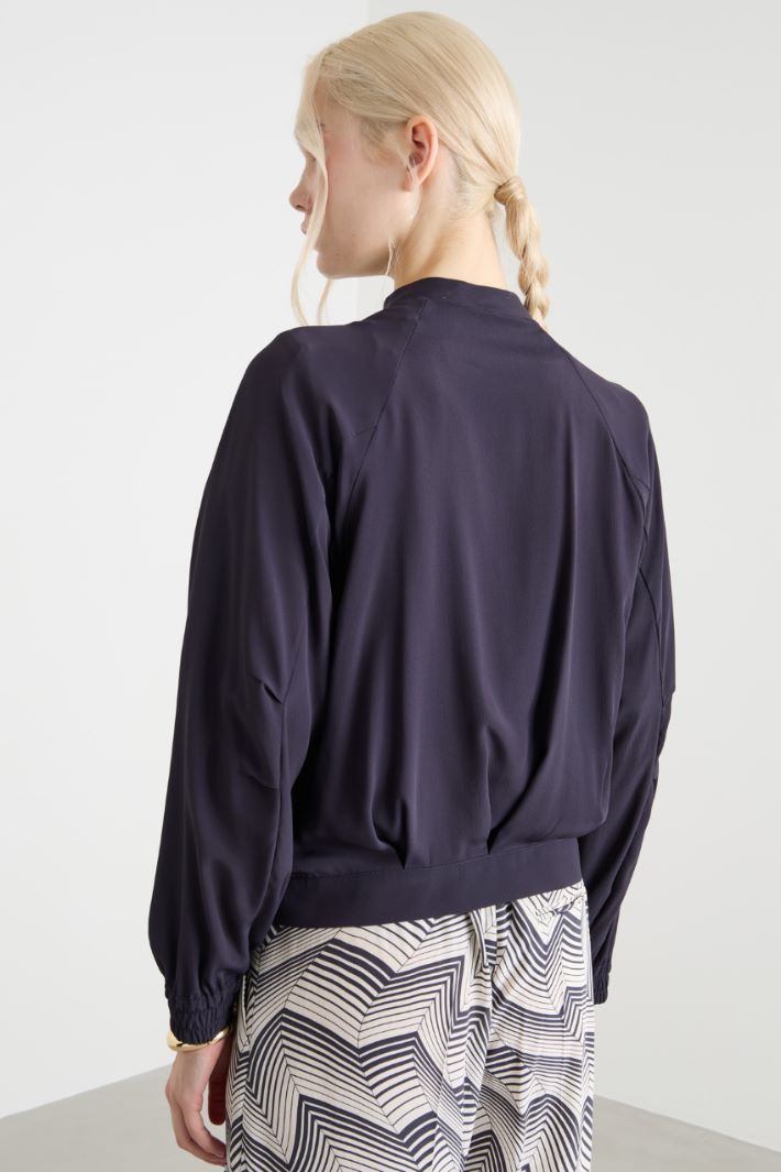 Blusa con zip Intrend - 4
