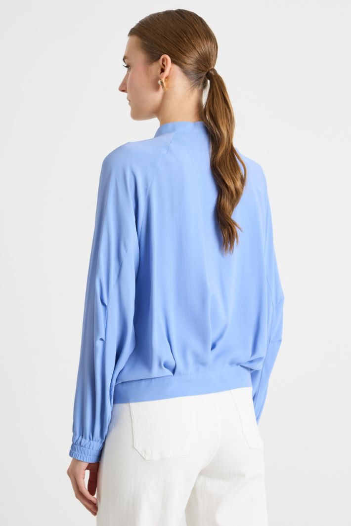 Zip-front blouse Intrend - 4