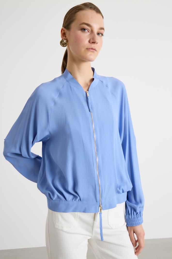 Zip-front blouse Intrend - 2