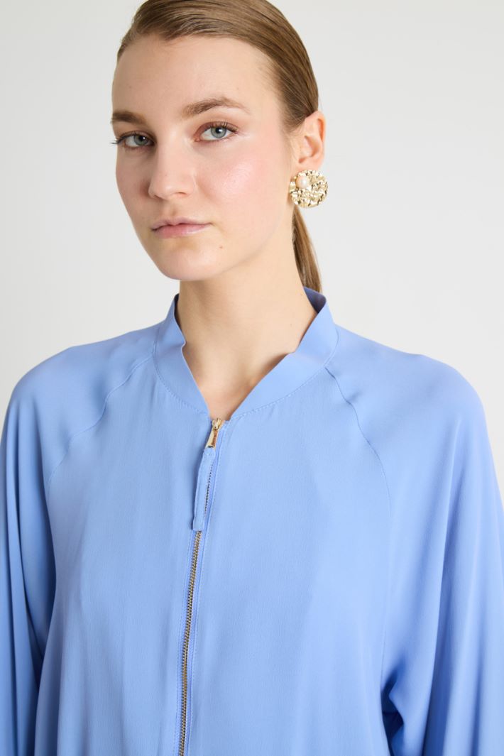 Zip-front blouse Intrend - 3