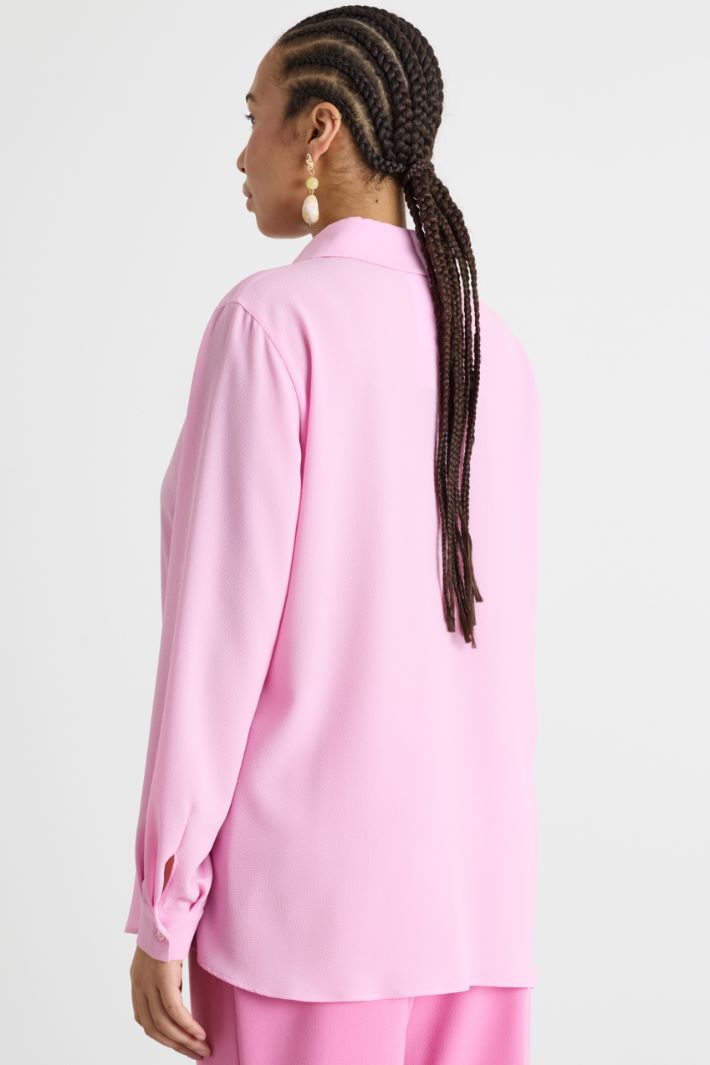 Camicia fluida con fondo arrotondato Intrend - 4