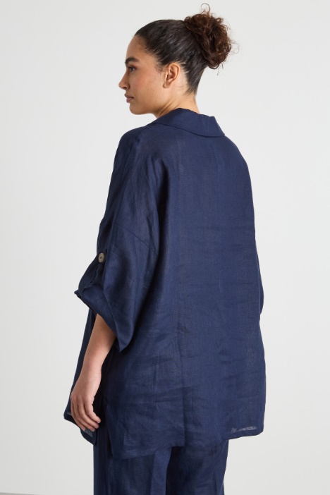 Casacca boxy con alamari