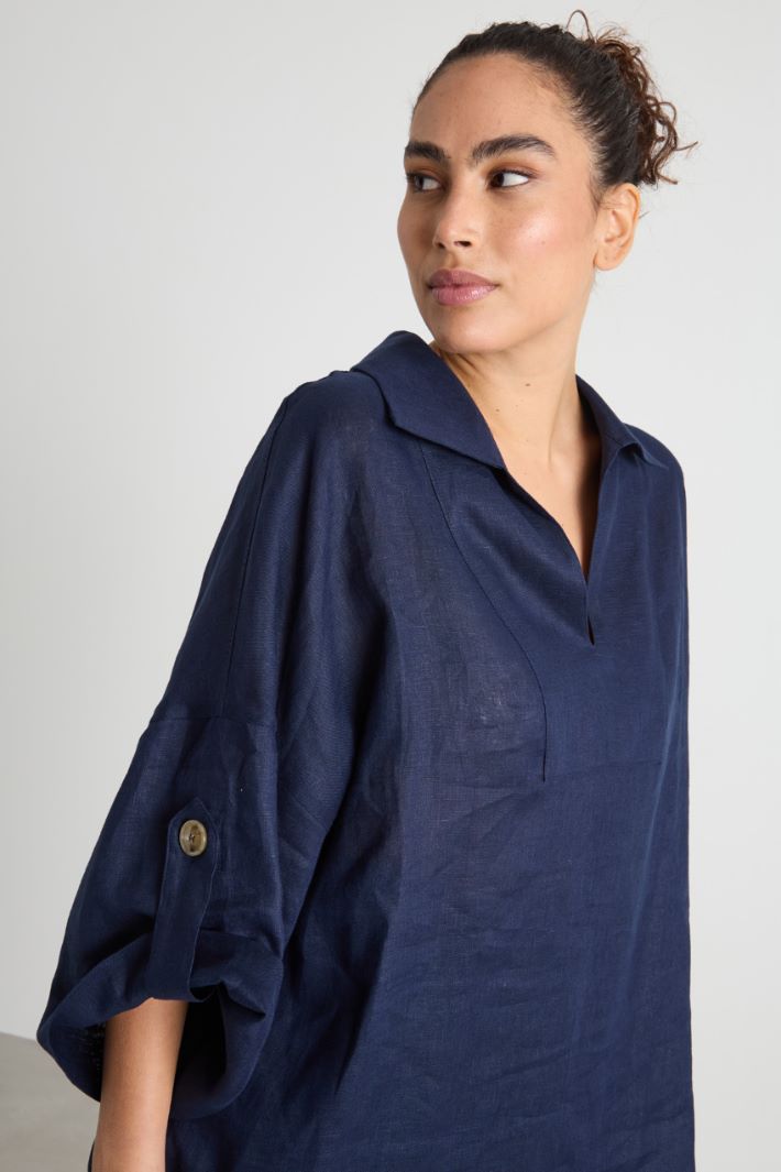 Casacca boxy con alamari Intrend - 3