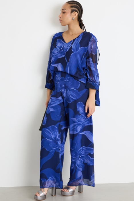 Casacca in georgette stampata Intrend