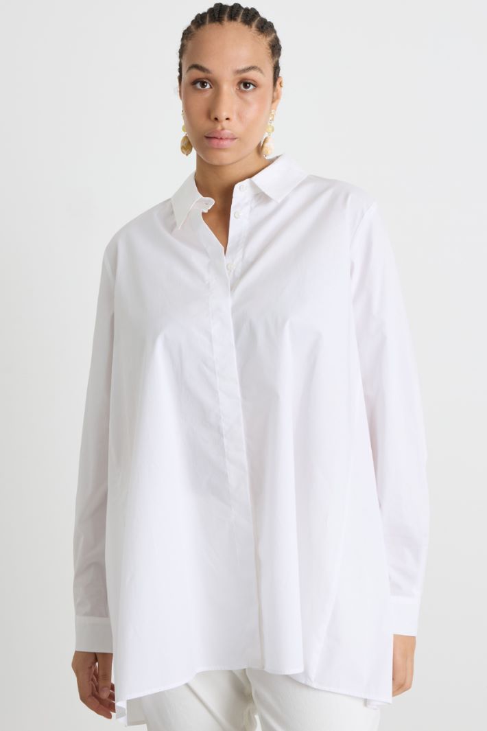 A-line poplin tunic Intrend - 2